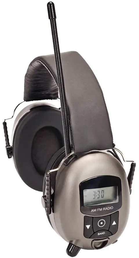 MSA Safety Works 10121816 Digital MP3/AM/FM Stereo Hearing Protector