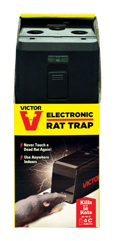 Victor Medium Electronic Animal Trap Rats 1 Pack Humane Pest Control