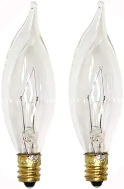 25W Clear Flame Candle 2 Pack Emergency Lighting Westinghouse