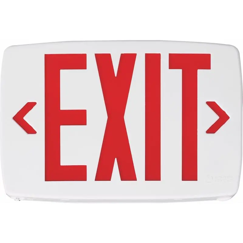 Exit LED Indoor Illuminated Sign Safety and Direction Lithonia Lighting