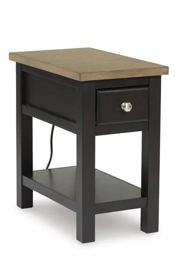 Drazmine Chairside End Table Modern Side Table Living Room