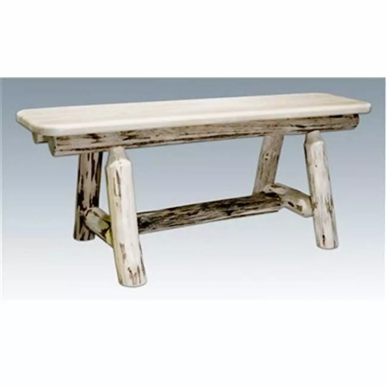 45'' Plank Style Bench - Minimalist Wooden Entryway Bench Benches D2D Technologies