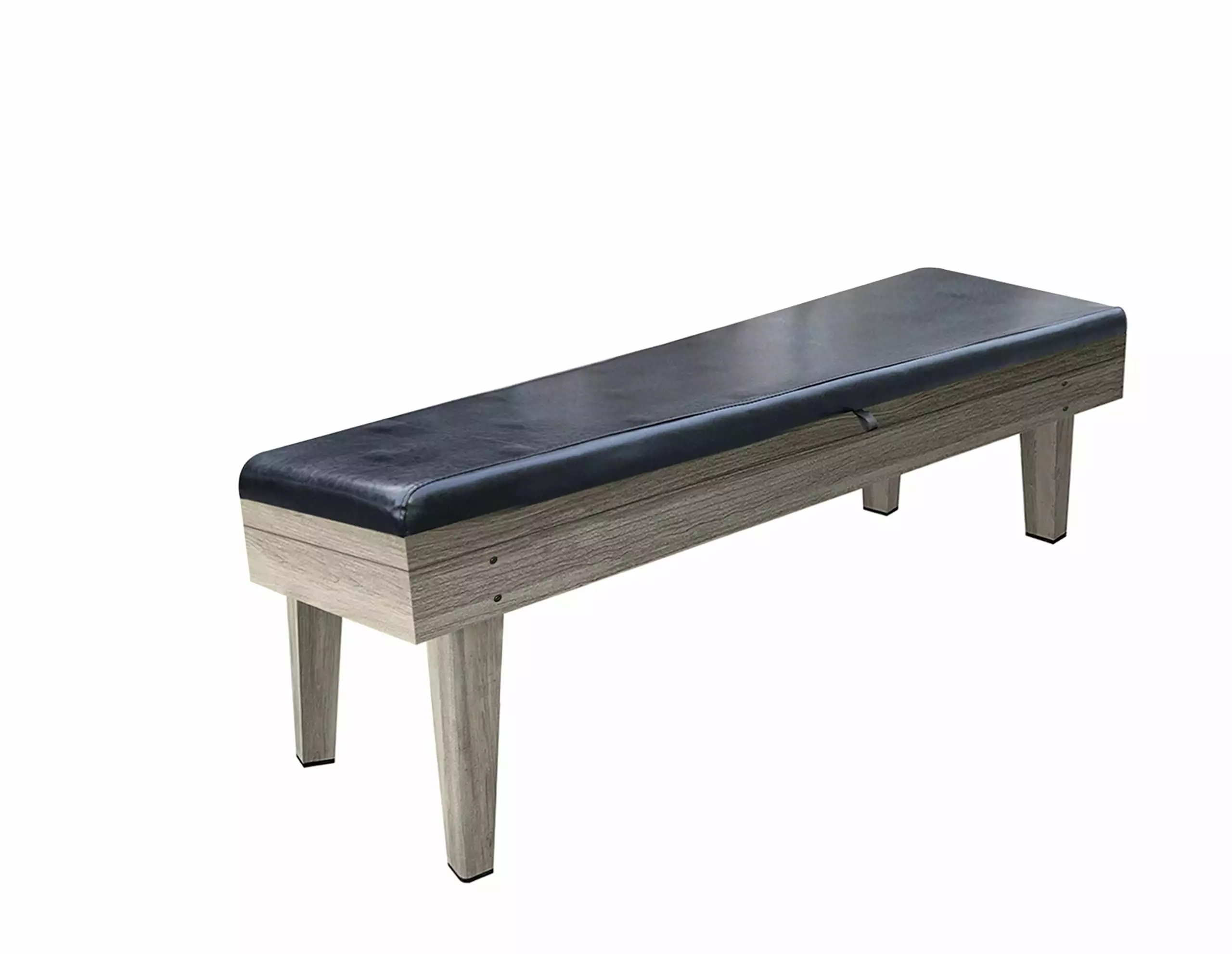 RACK Tuscany 6-Foot Storage Bench Gray Large Capacity Entryway Organizer Ottomans