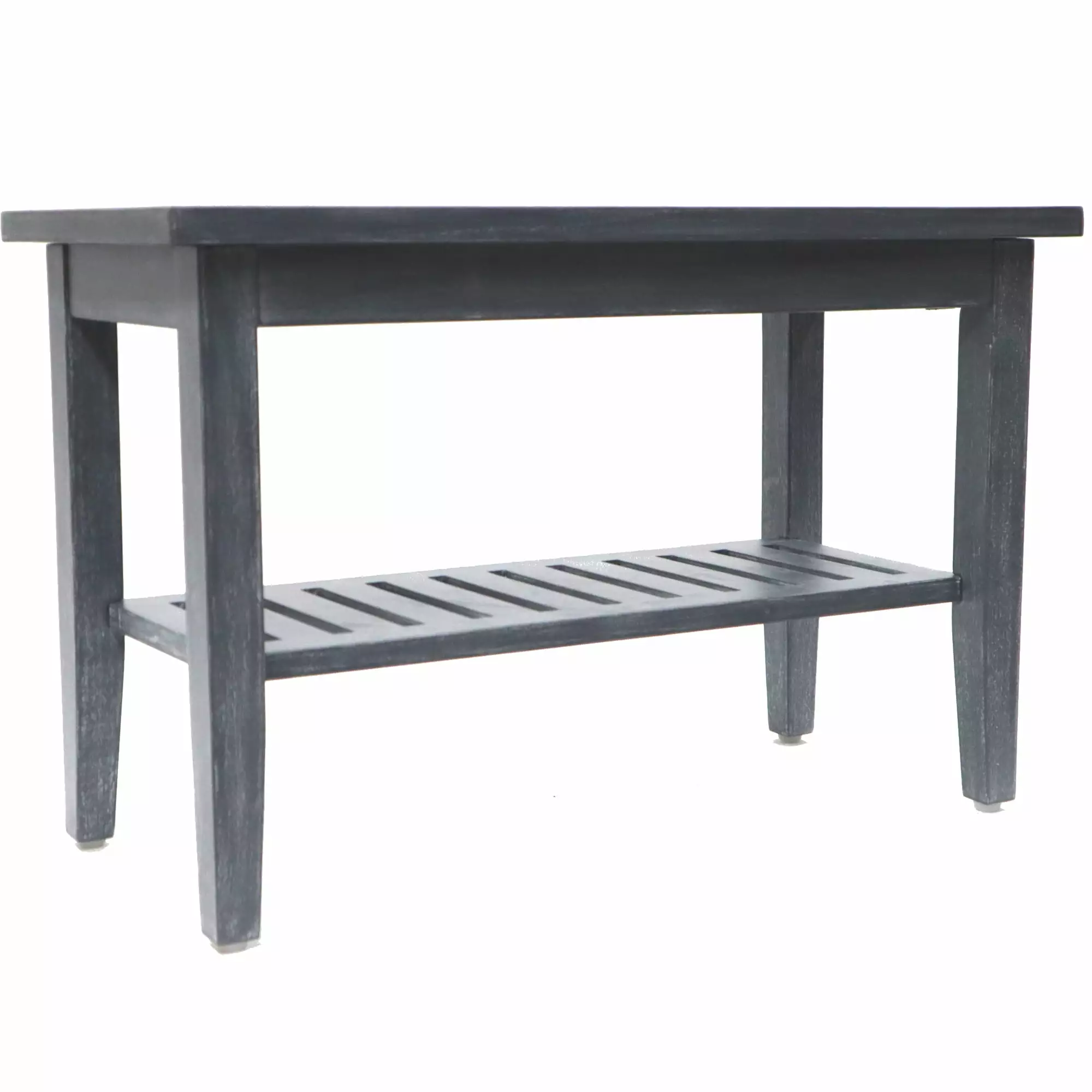 Redmon Storage Bench Grey Modern Entryway Shoe Storage Solution Ottomans