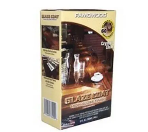 Famowood Glaze Coat Epoxy Hi Build Coat - 1 Quart Clear High-Gloss Finish