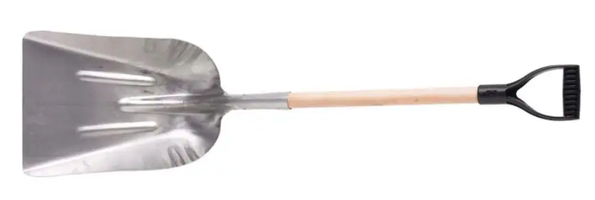 Aluminum Grain Scoop D-Grip #10 - 13-3/8 x 18-1/4 - Lawn & Garden Equipment GARANT