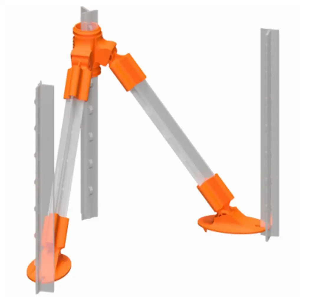 Dare CB-360-TP T-Post Corner Brace Kit Electric Fencing