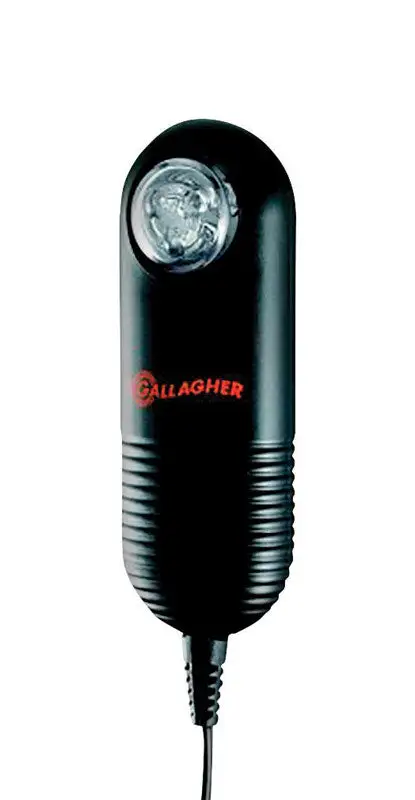 Gallagher Live Fence Indicator Black Electric Fence Monitoring