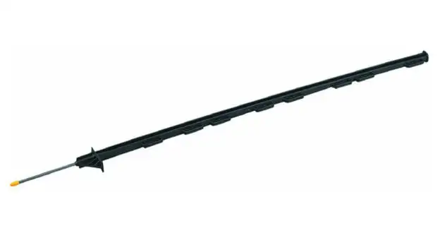 Dare 2400 Step- Poly Post 48 Inches Black Electric Fence Post
