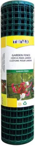 Tenax 2A060090 Green Garden Fence 2 Feet High x 25 Feet Long Plastic Barrier