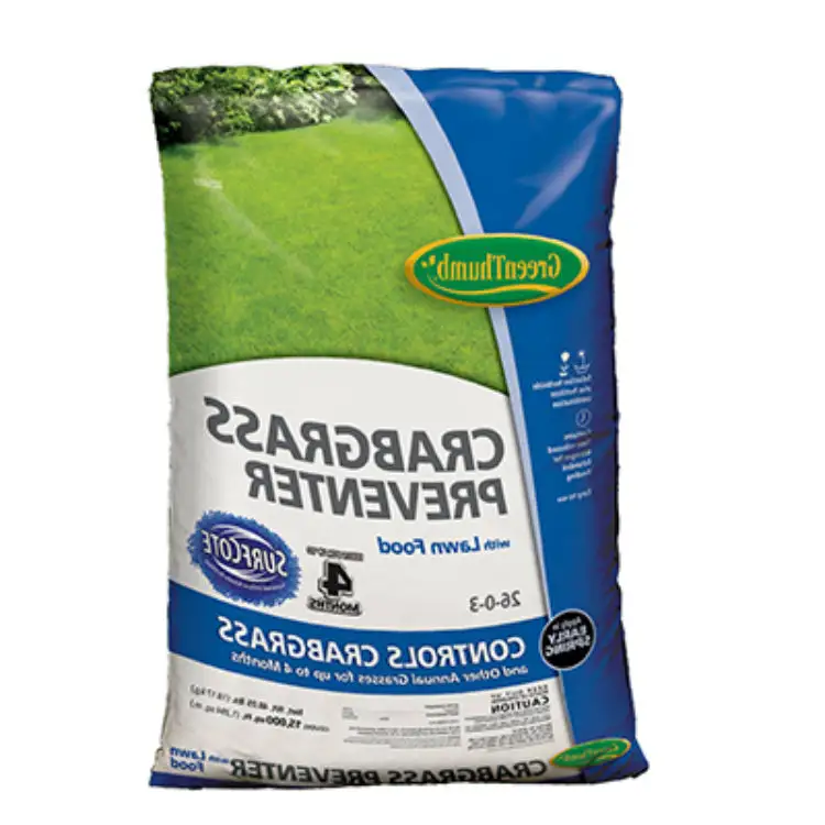 Green Thumb GT11435 Crabgrass Preventer Plus Lawn Food 26-0-3 15000 Sq.Ft.