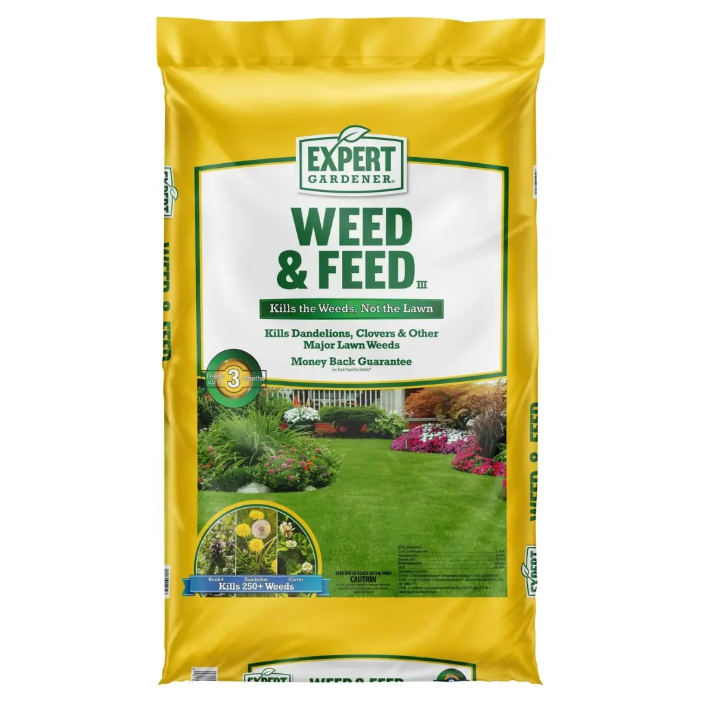 Expert Gardener Weed & Feed 28-0-3 12,000 Sq. ft. - Professional Lawn Care