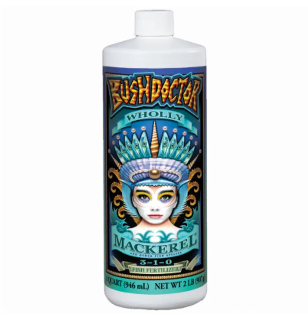Bush Doctor FX14114 Wholly Mackerel 946 ml Organic Fish Fertilizer