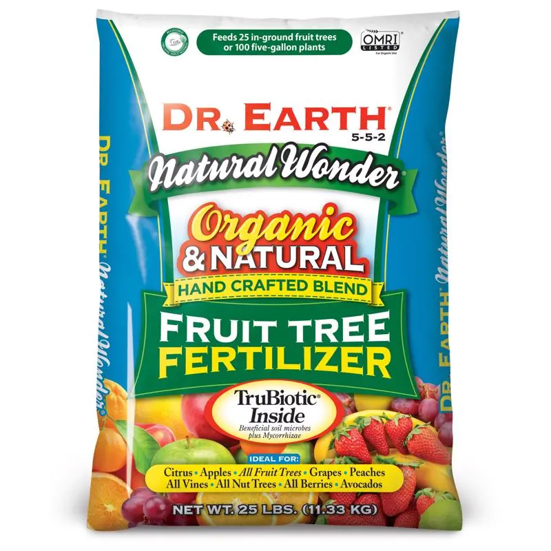 Dr. Earth Natural Wonder Organic 5-5-2 Plant Fertilizer 25 lb Healthy Plants