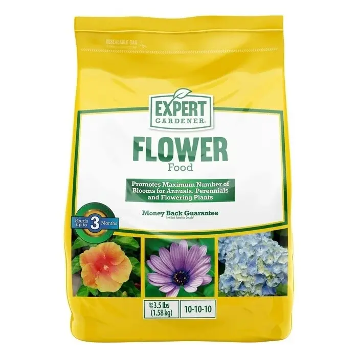 Expert Gardener 10-10-10 Flower Plant Food Fertilizer 3.5 lb Balanced Nutrients