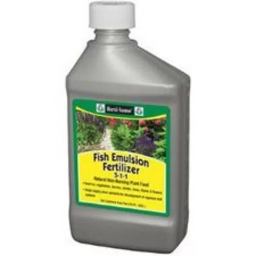 Ferti Lome 10611 Fish Emulsion Liquid Plant Food 16 Oz Organic Fertilizer Healthy Plants