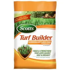 Turf Builder Fertilizer Summerguard 20-0-8 Formula Covers 5000 Sq Ft Scotts