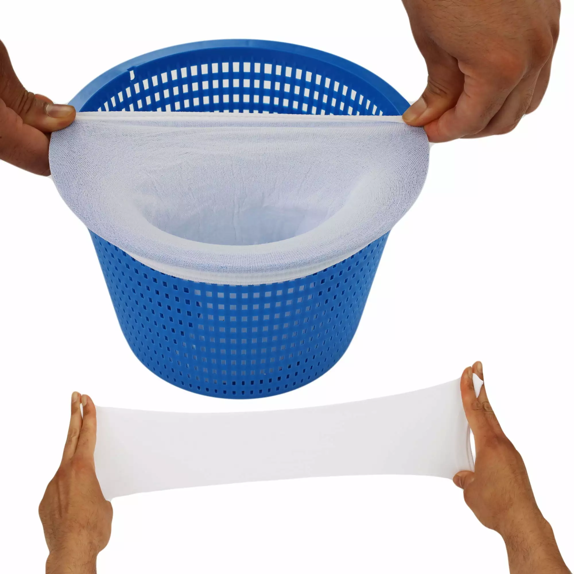 20 Pack Pool Skimmer Socks Pool Filter Baskets Above Ground from M.O.S