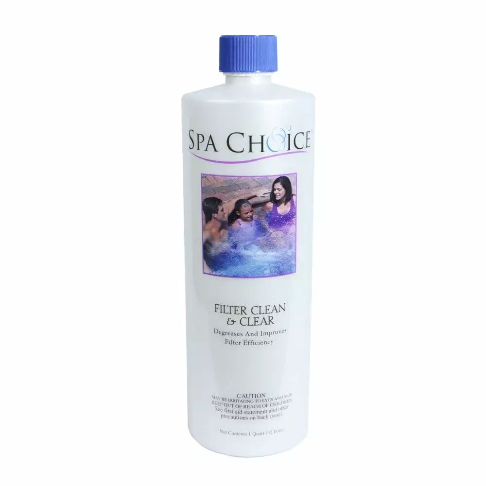 Spa Choice Spa Filter Clean and Clear White Filter Cleaner