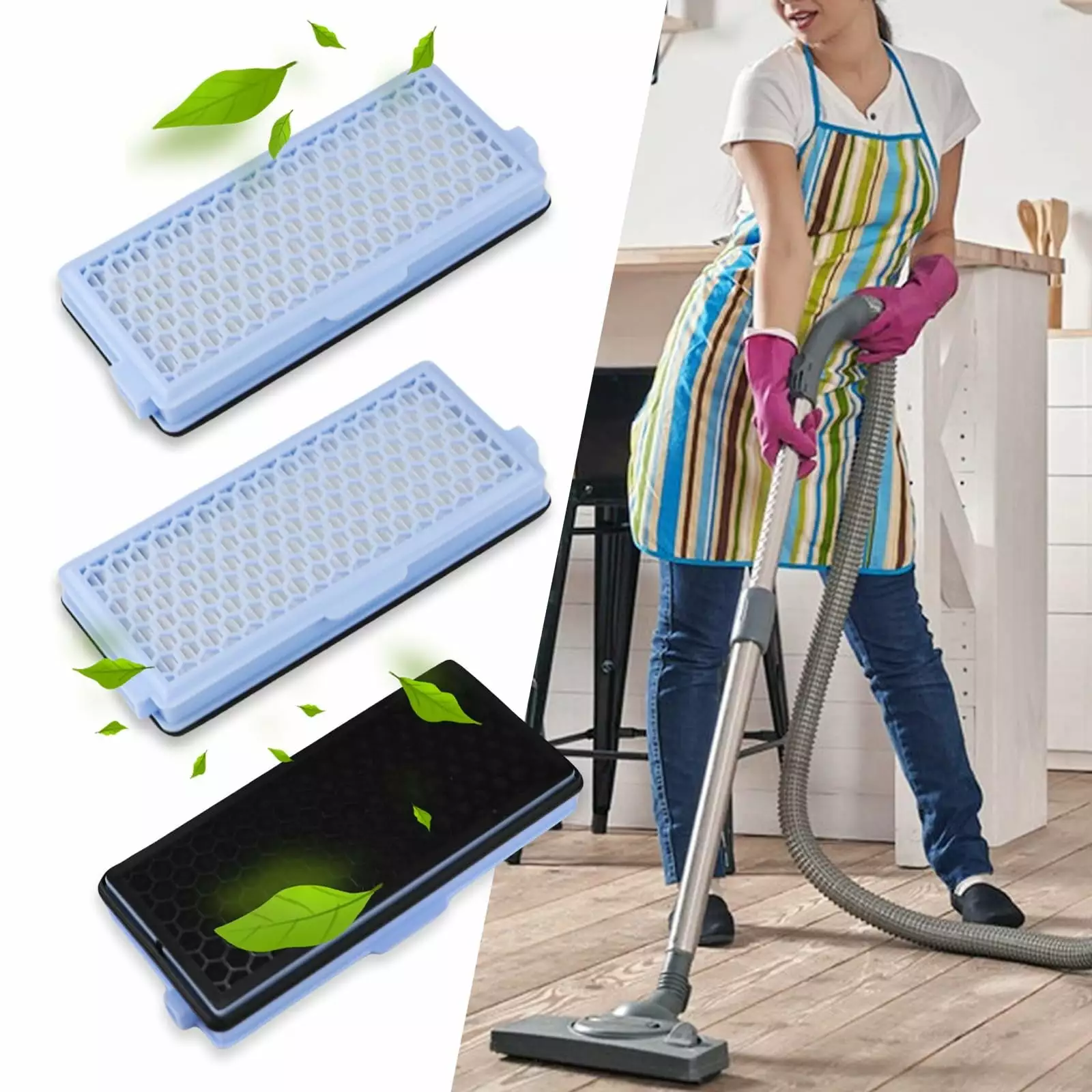 Filter Vacuum Cleaner Replacement C1 C2 C3 Complete Filters Compatible S5000 Inflatable Hot Tub Accessories 19x9cm