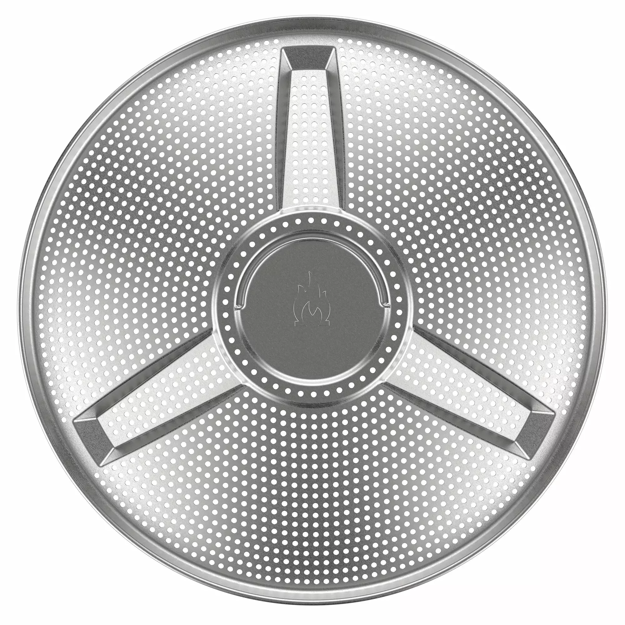 Solo Stove Bonfire Pellet Adapter - 17.3 Inch Stainless Steel Extension Burning Wood Pellets