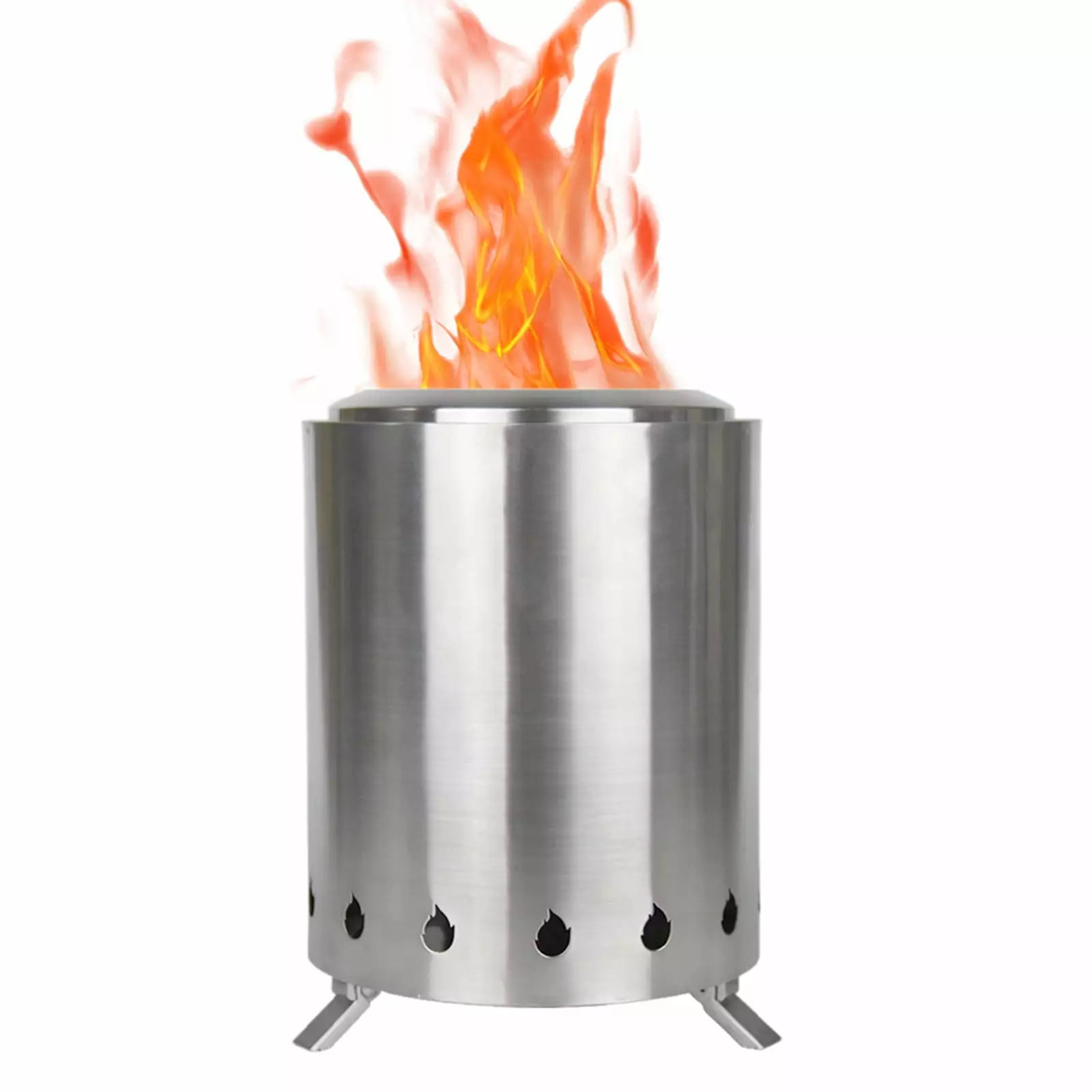 Stainless Steel Fire Pit Stove Wood Burning Stable Outdoor Camping Stove Pretfy