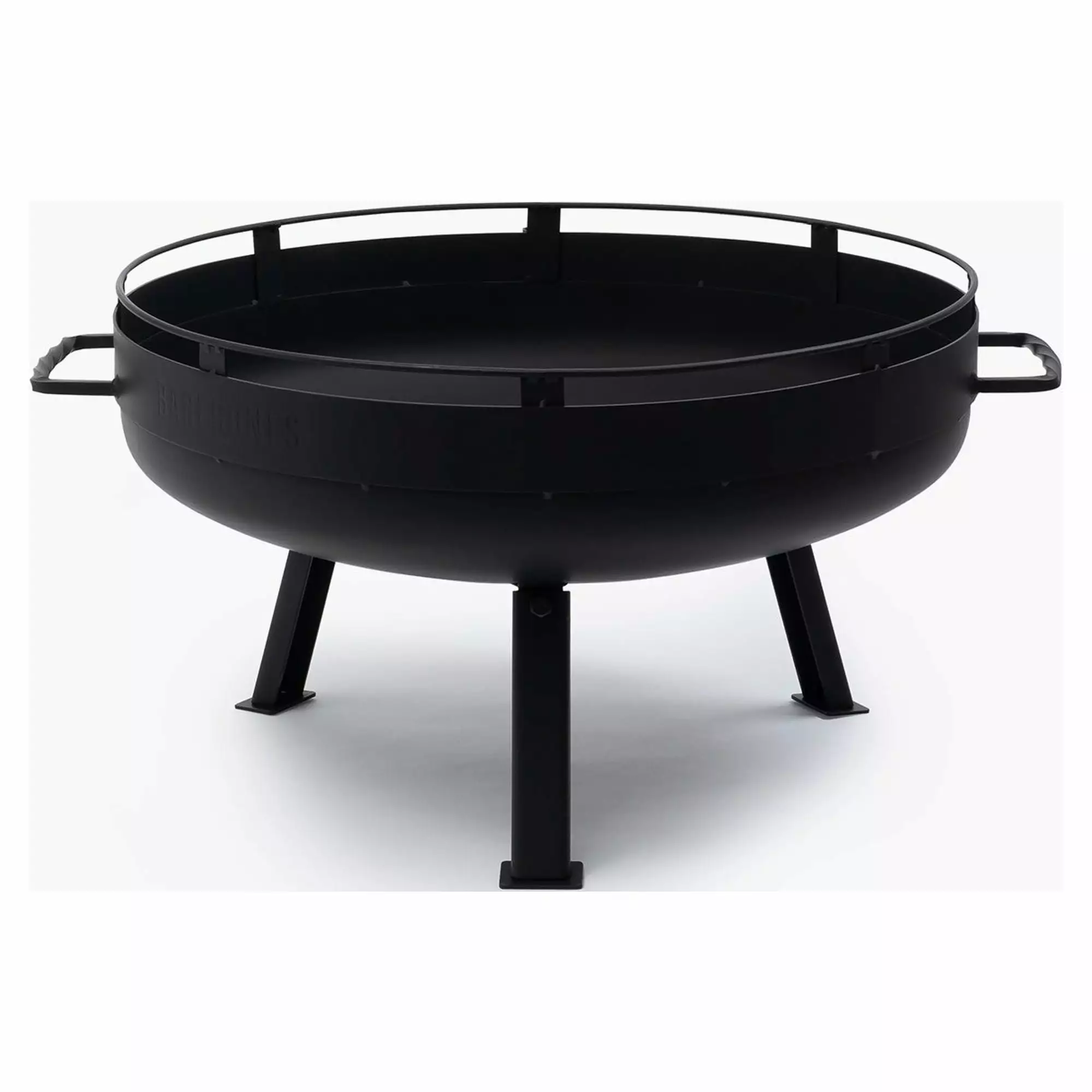 Barebones Cowboy Fire Pit Grill - 23 Inch Outdoor Cooking Fire Pit Barebones Living
