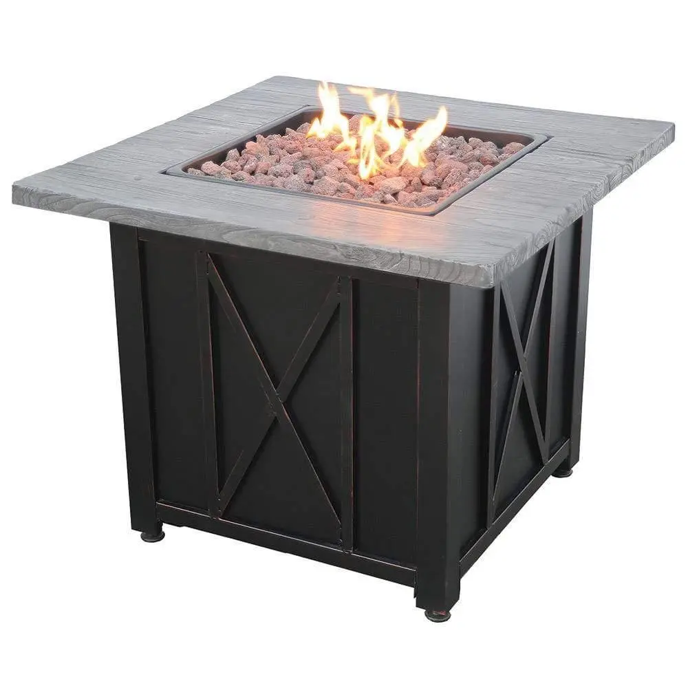 Endless Summer LP Gas Outdoor Fire Pit 30- Resin Mantel - GAD1450SP