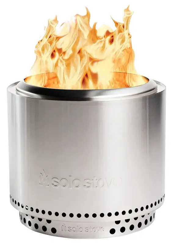 Solo Stove Bonfire SSBON-SD-2.0 Wood Fire Pit, 19-1/2 OAW, 19-1/2 OAD, 17-1/2 OAH, Round