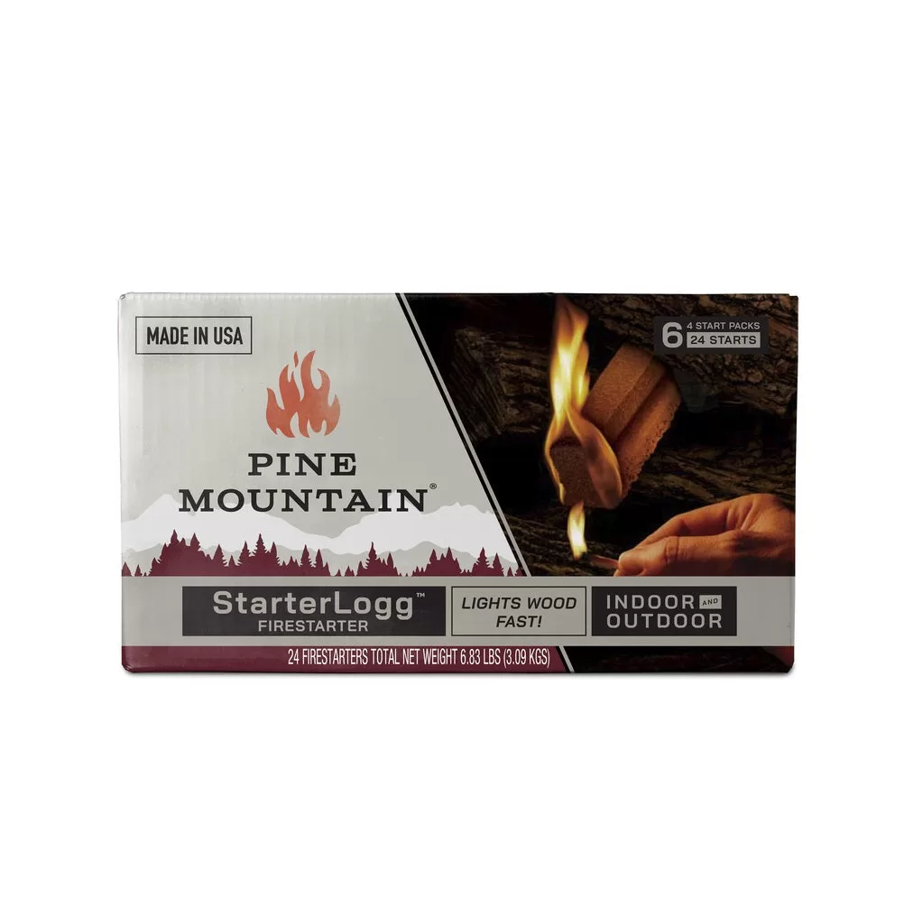 Pine Mountain 514-158-810 Starter Logg Fire Starter Pine Sawdust Easy Fire Ignition