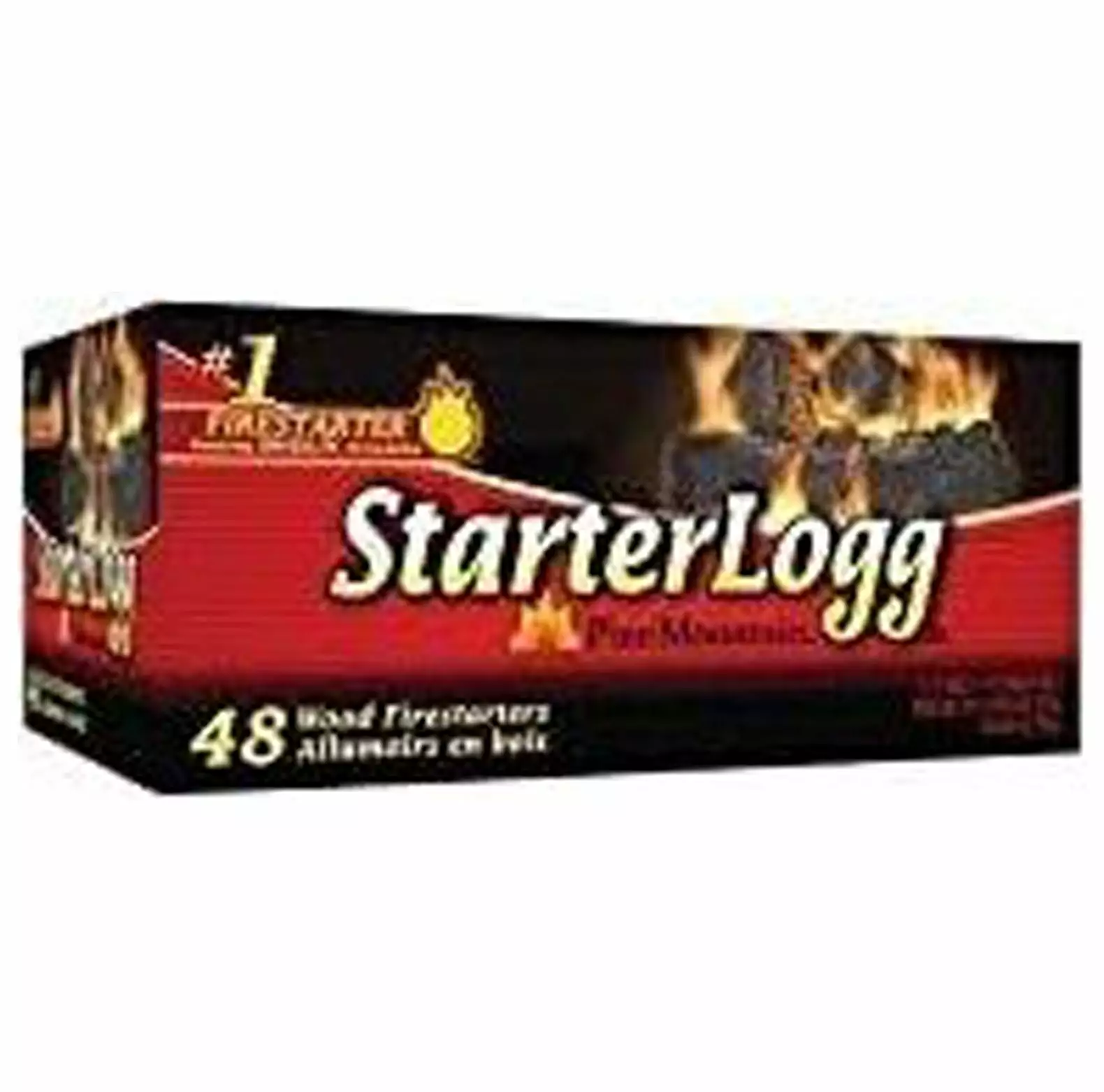 Firelog Division 41525-01002 Fire Starter Starterlogg 12 Packs 4 Fireplaces HElectQRIN