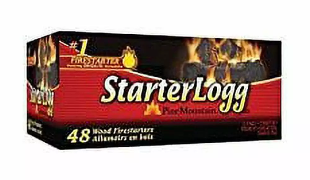 Jarden Firelog Division 41525-01002 Fire Starter Starterlogg 12 Packs 4 Fireplaces