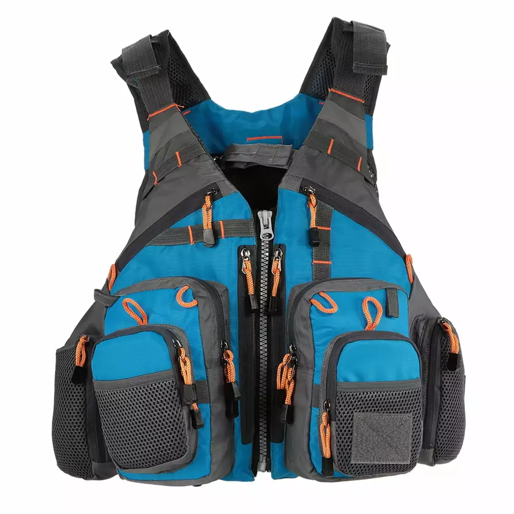 Lixada Outdoor Breathable Fishing Life Jacket Swimming Sailing Padded