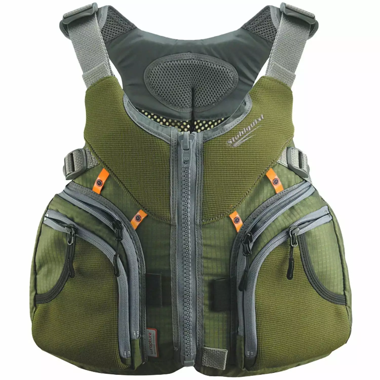 Stohlquist Keeper Fishing Lifejacket PFD Green Medium L