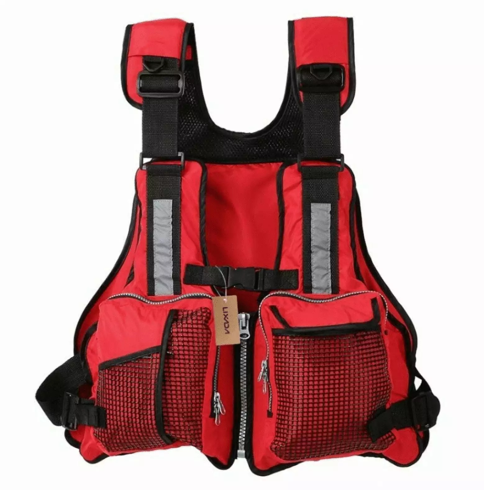 Adult Adjustable Fishing Kayak Canoeing Buoyancy Life Jacket Safety Vest One