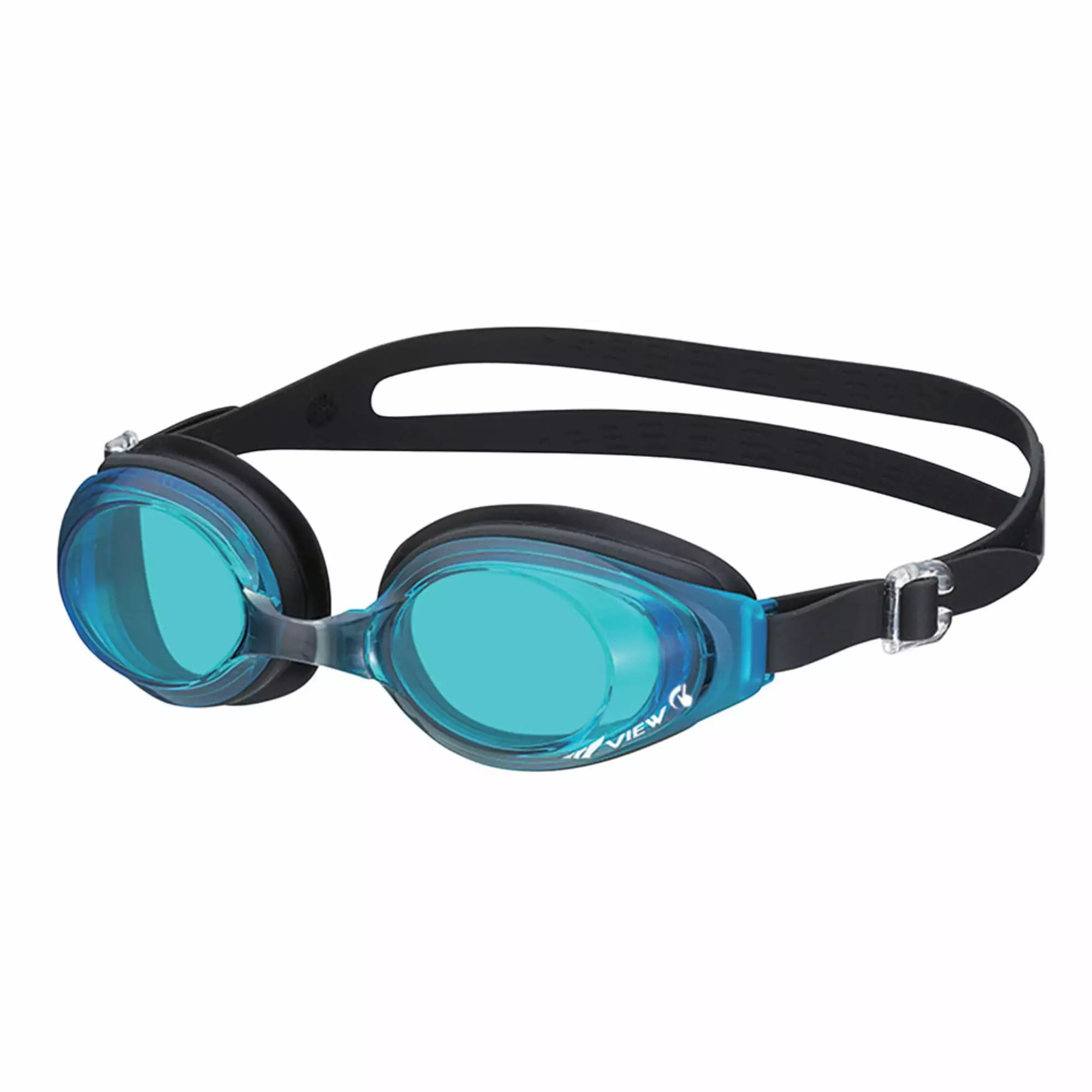 VIEW V-630ASA SWIPE Fitness Swim Goggles Aquamarine and Black