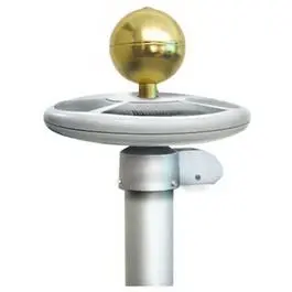 Flag Pole Solar Light Outdoor Garden Decoration Auto On/Off Annin