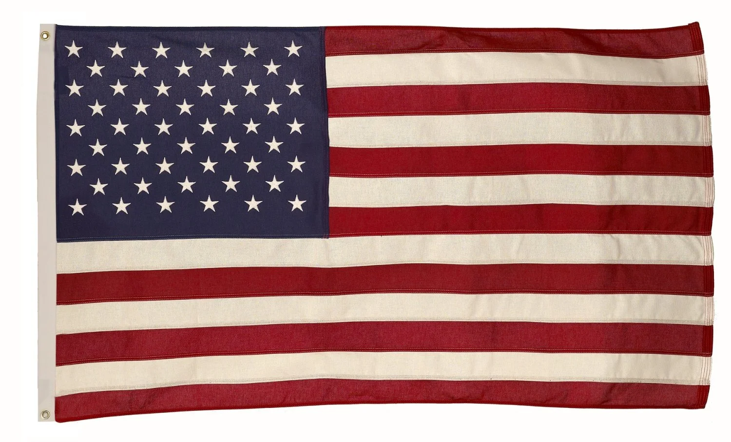 Valley Forge USB3 Grommeted Cotton United States Flag 3' x 5'