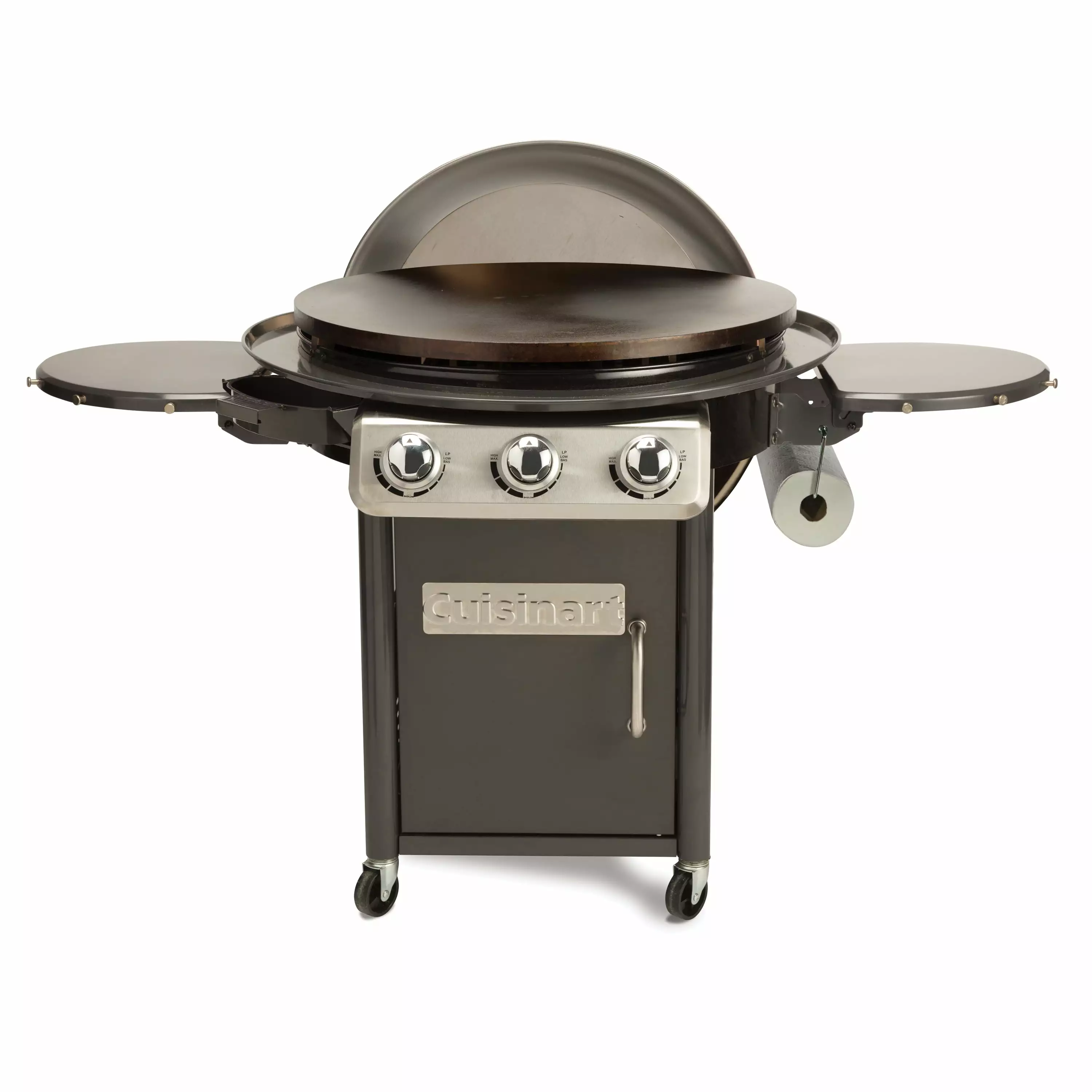 Cuisinart 30-Inch Round Flat Top Griddle Cooking Station - Outdoor 360 XL Griddle Backyard and Patio