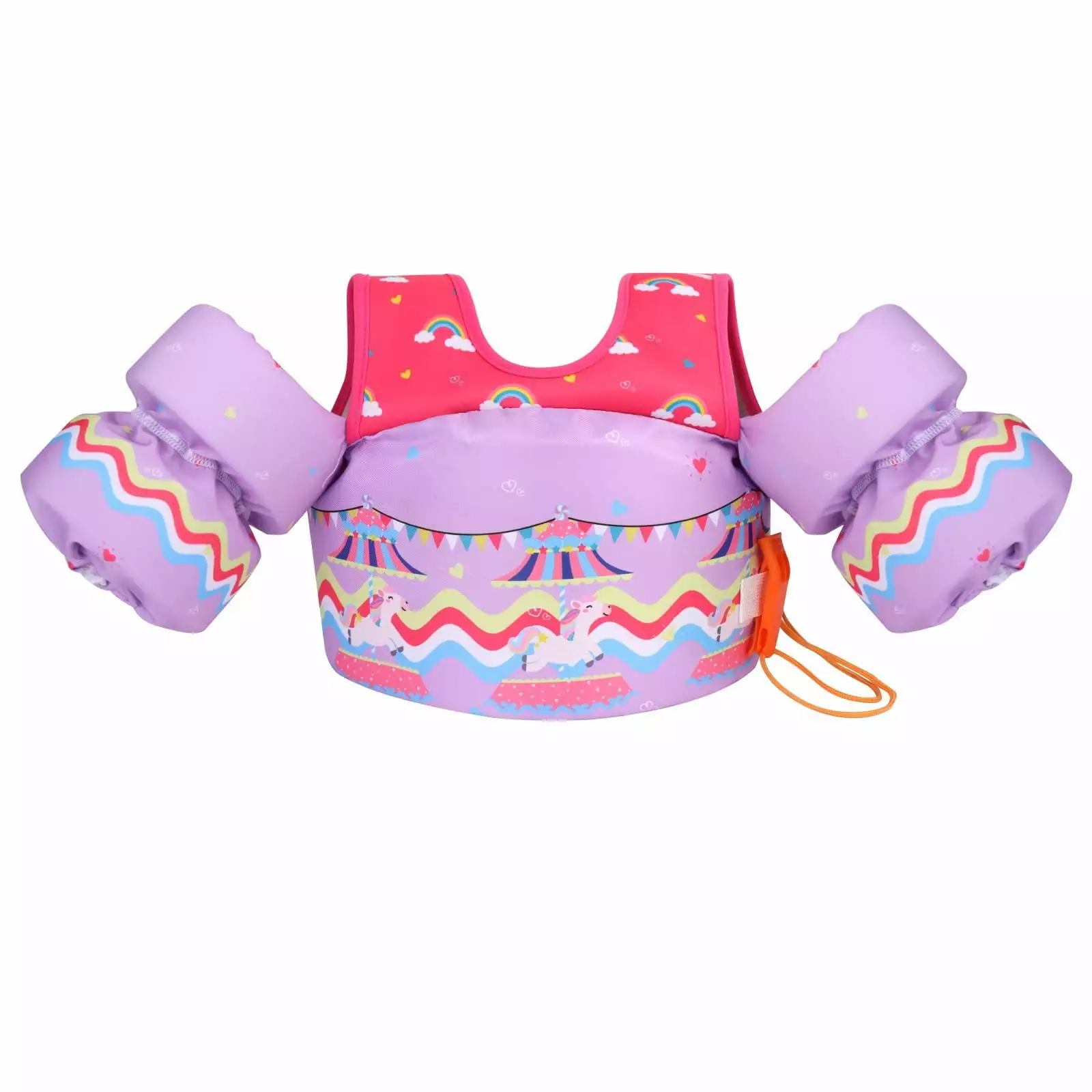 Toddler Swim Vest Kids Float Jacket 20-60 lbs Boys Girls 2-9 Years Water Wings