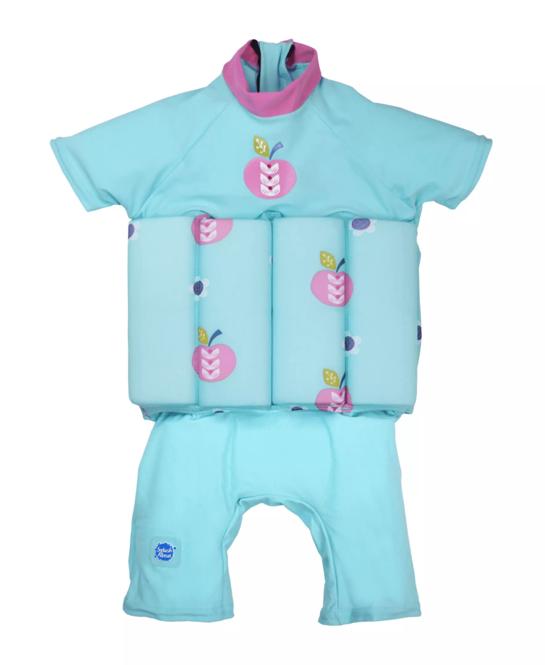 Splash About Girls UV Sun Protection Floatsuit Apple Daisy Design Ages 2-4 Years