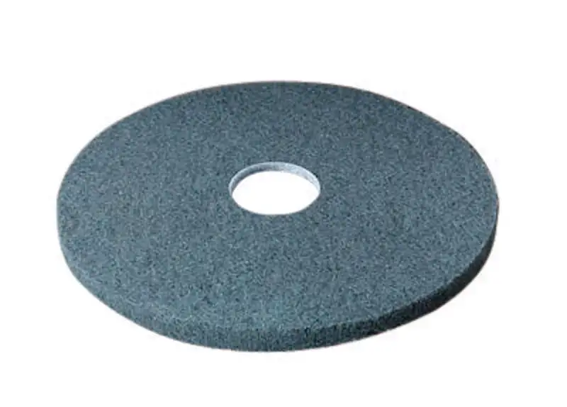 3M Scotch-Brite 17 Dia Non-Woven Natural/Polyester Fiber Floor Pad Blue Pack 5