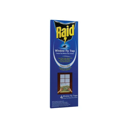 Raid FTRP-RAID Window Fly Trap 4 Count