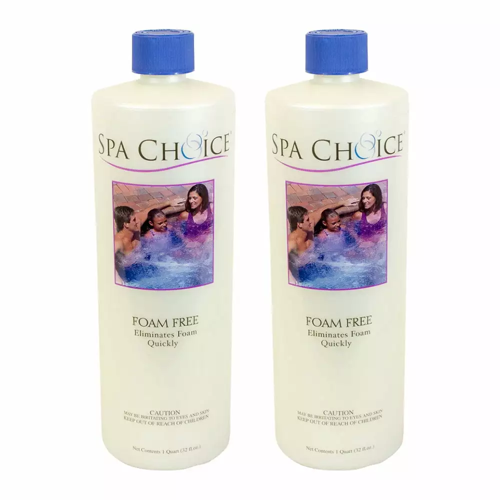 Spa Choice 1 Qt Foam Free Spas and Hot Tubs Water Care