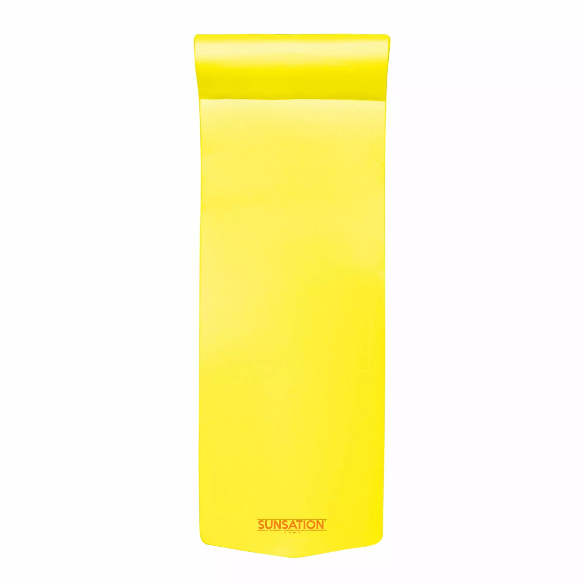 Texas Rec 70 Floating 1-Person Swimming Pool Mattress Lounger Yellow