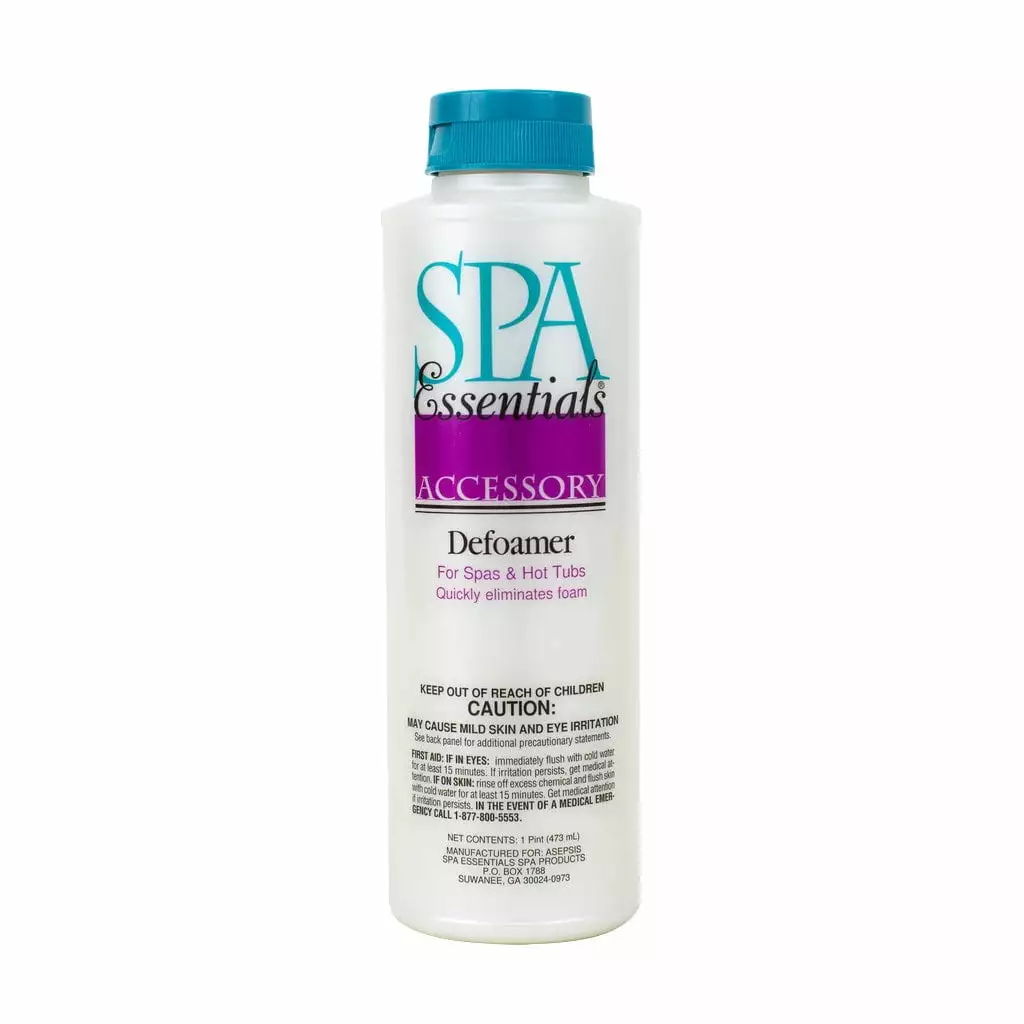 Spa Essentials Defoamer 1 Pint 4-Pack Spas and Hot Tubs