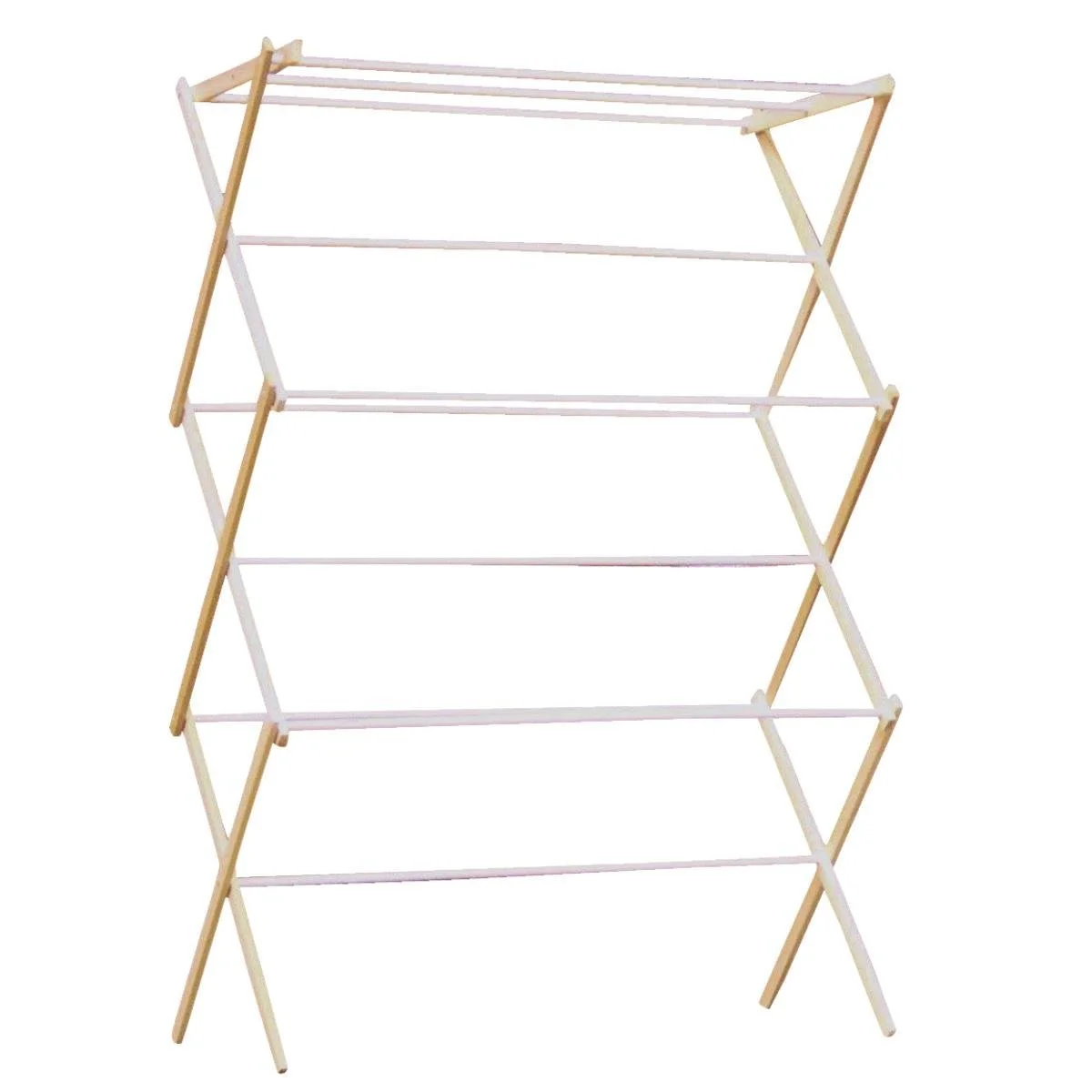 Madison Mill 18 Scotty Folding Wood Clothes Dryer 10 Coated Rungs 25