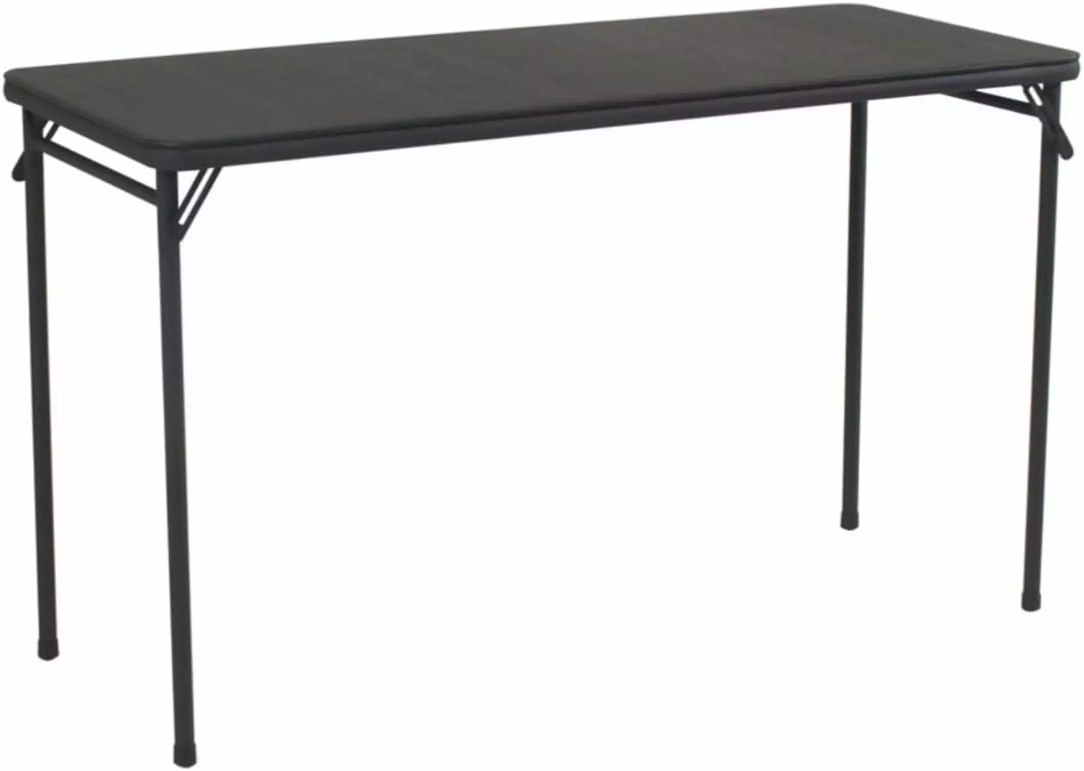 20 x 48 Vinyl Top Folding Table Black H&H