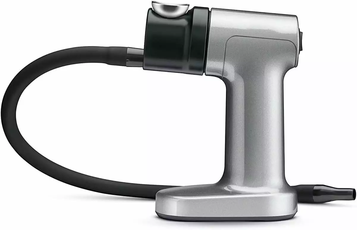 Silver Smoking Gun Food Smoker Indoor and Outdoor Culinary Use