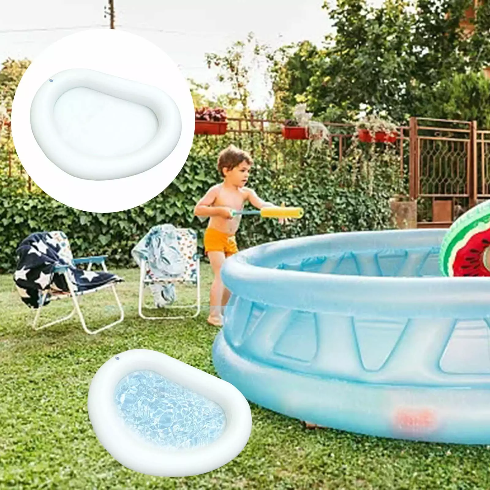 Inflatable Foot Spa Tub Massage Home Relaxation and Bathing One